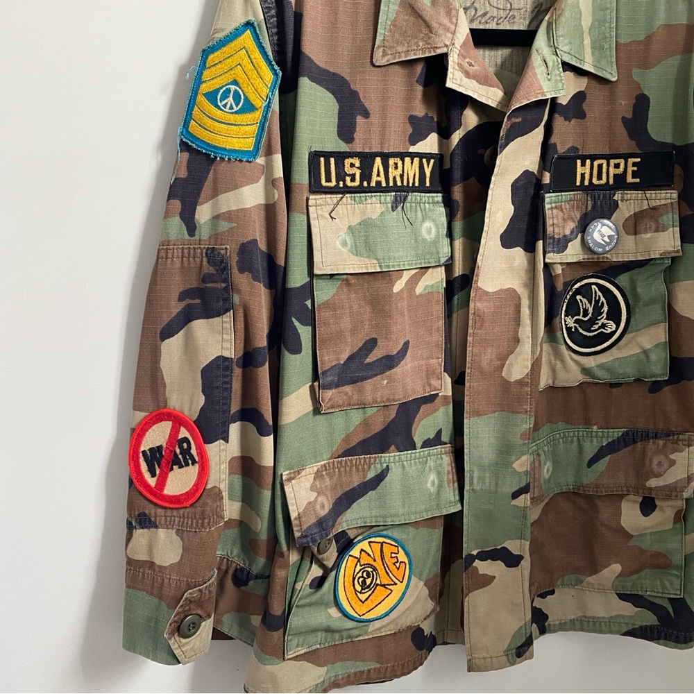🎉HP🎉Rare Madeworn Military Fatigue Jacket - Picture 3 of 16